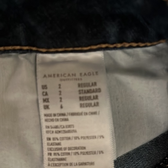 American Eagle 36 NE(X)T LEVEL STRETCH Dark Wash Jeans - Picture 4 of 6